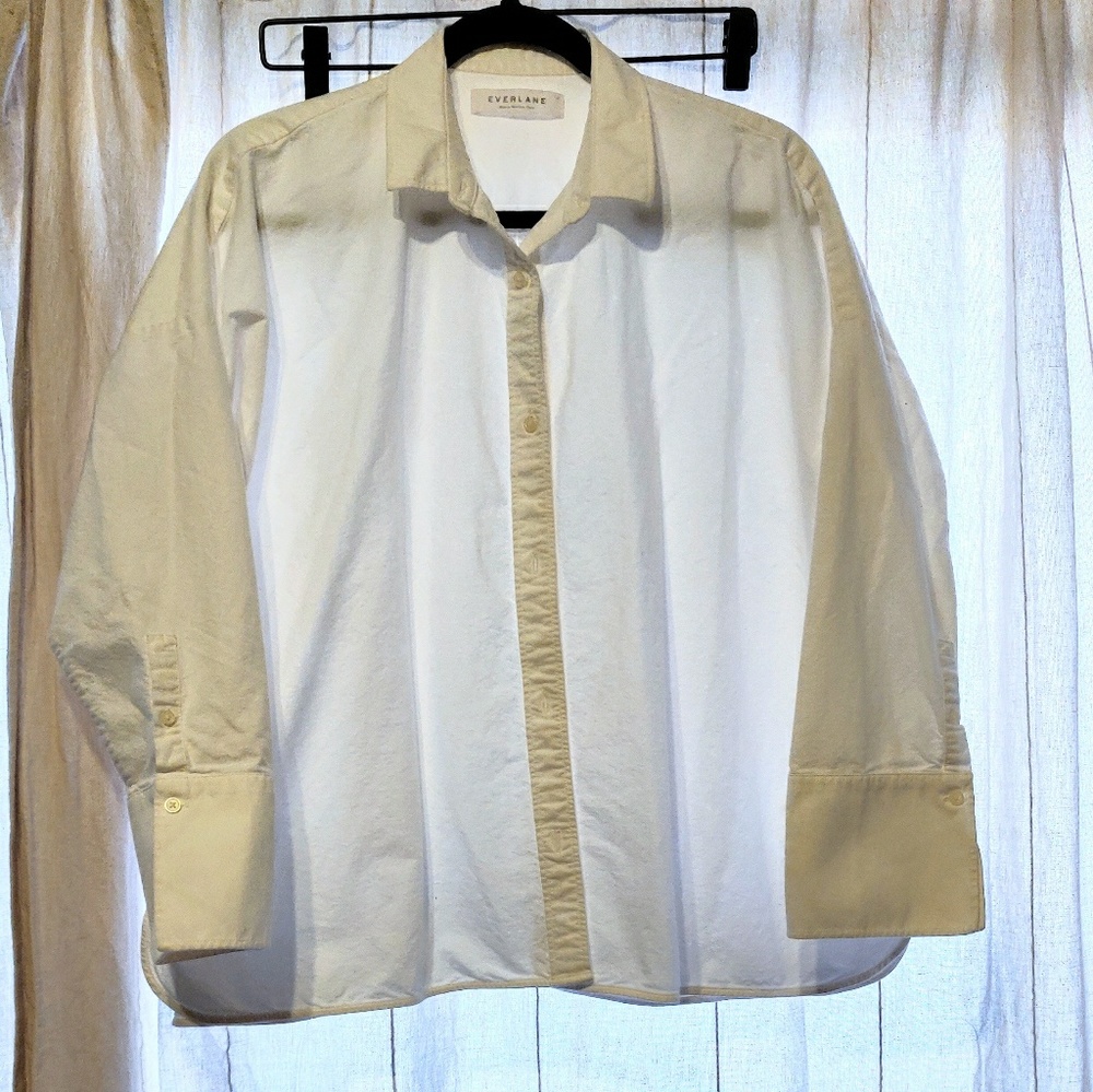 Everlane Square Oxford, size 10